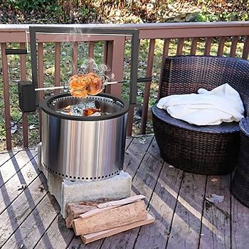 Amazon.com : only fire Santa-Maria Style Rotisserie Rotating