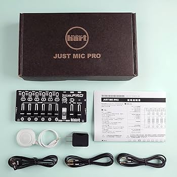 Amazon.com: Maker hart Just Mic Multitrack Workstation /6 Mic IN