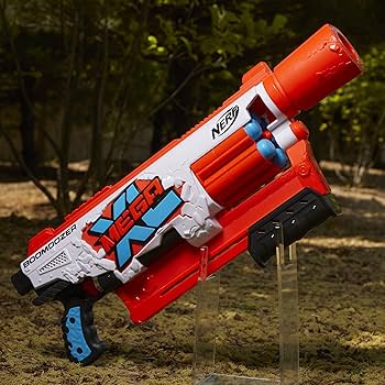 Amazon.co.jp: NERF Mega XL Boom Dozer Blaster, Largest Mega Darts