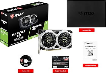 Amazon.com: MSI GeForce GTX 1660 VENTUS XS 6G OC Gaming Graphics