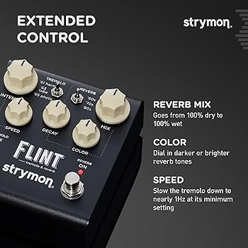 Amazon | Strymon/FLINT V2 フリント リバーブ＆トレモロ | ディレイ