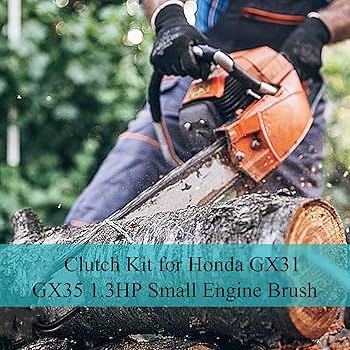 Amazon.com: Atunee Clutch Drum Kit for Honda GX31 GX35 1.3HP Small