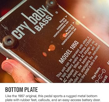 Dunlop Cry Baby Bass 105Q : Amazon.it: Strumenti Musicali