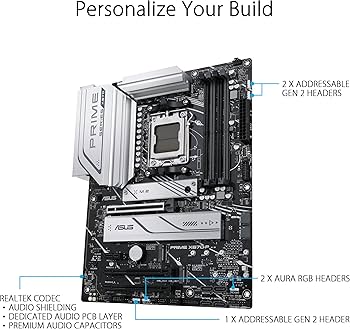Amazon | ASUS Prime X670-P AMD X670 AM5 Ryzen™ デスクトップ 9000