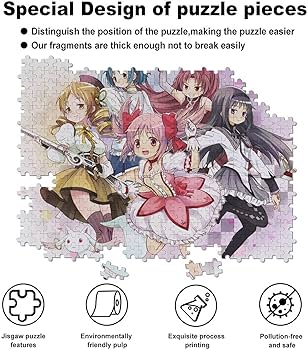 Amazon.co.jp: 魔法少女まどか☆マギカ ジグソーパズル 木製のパズル