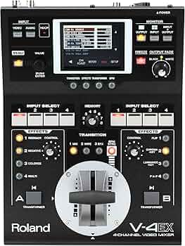 Amazon | Roland ローランド 4チャンネルビデオミキサー V-4EX | VJ