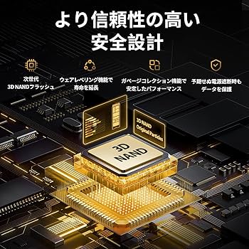 Amazon | PHIXERO P7000PRO SSD 2TB NVMe 最大読取7000MB/s (R:7000MB