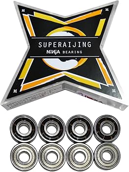 Amazon | NINJA ベアリング SUPERAIJING 雷神 オイル 8個入り ABEC7
