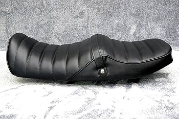 Amazon | XJR400R後期 タックロールシート 黒皮/ブラックレザー 完成品