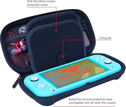 Amazon.com: ButterFox Slim Carrying Case for Nintendo Switch Lite