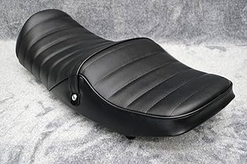 Amazon | XJR400R後期 タックロールシート 黒皮/ブラックレザー 完成品