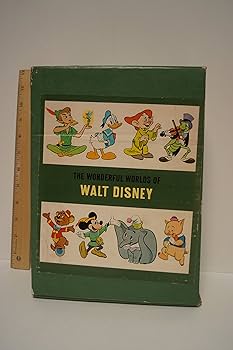 THE WONDERFUL WORLDS OF WALT DISNEY (4 VOLUME SET): WALT DISNEY