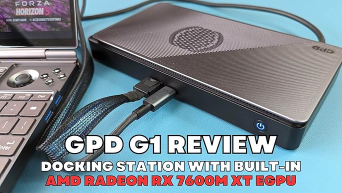 Amazon.com: GPD G1 2024 eGPU Docking Station with AMD Radeon RX