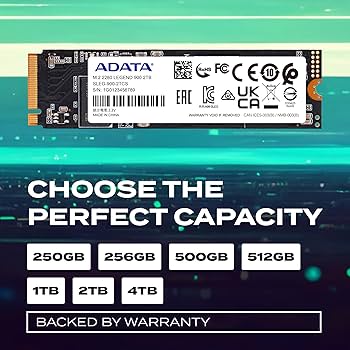 Amazon | ADATA 1TB SSD Legend 900 PCIe Gen4x4 NVMe M.2 内蔵型