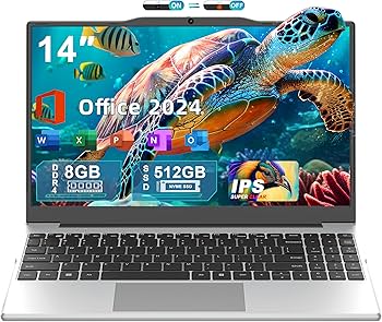 Amazon.co.jp: Fsjun ノートパソコン 【MS Office 2024搭載 &Win 11