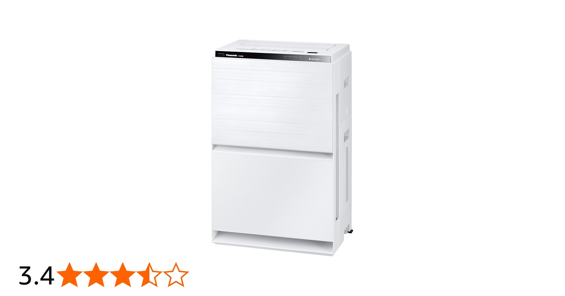Amazon.co.jp: Panasonic F-VXT90-W Humidified Air Purifier