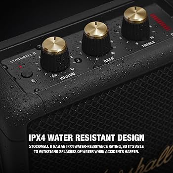 Amazon.com: Marshall Stockwell II Portable Bluetooth Speaker