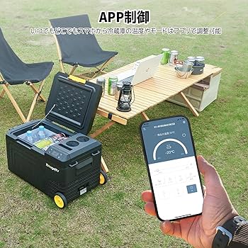 Amazon.co.jp: BougeRV ポーダブル冷蔵庫 車載冷蔵庫 19L -20℃～20