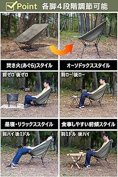 Amazon.co.jp: FUTUREFOX TAMAGO CHAIR たまごチェア 焚き火 キャンプ