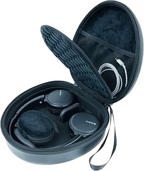 Amazon | EVOLZA ヘッドホンケース 防護シールド付きポーチ ヘッドホン