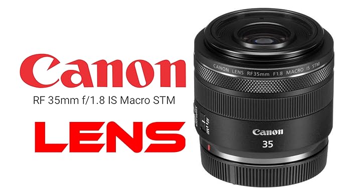 Amazon.com : Canon RF35mm F1.8 is Macro STM Lens, Black : Electronics