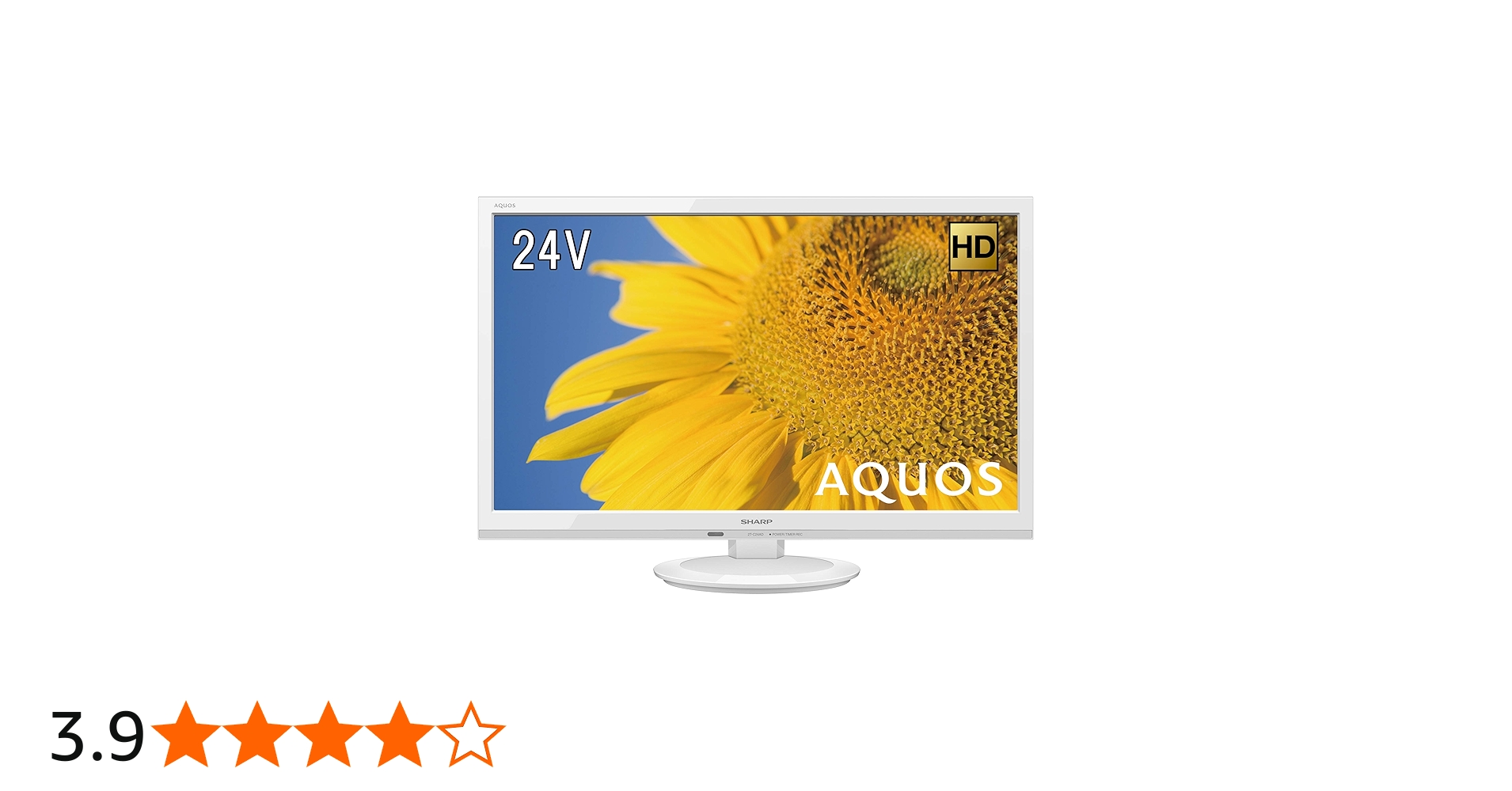 Amazon | シャープ 24V型 AQUOS 液晶テレビ 2T-C24ADW | テレビ 通販