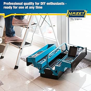 Amazon | HAZET(ハゼット) 190L プロ仕様ツールボックス 大容量 折畳式