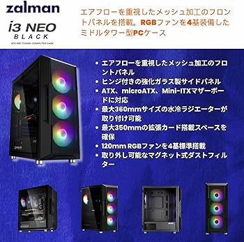 Amazon.co.jp: WaffleMK ゲーミングPC デスクトップPC タワー型 G