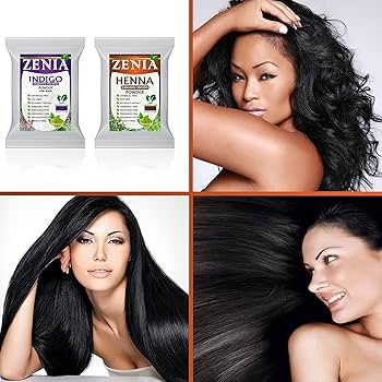 Amazon.com : 100 grams Zenia Indigo Powder and 100 grams Henna