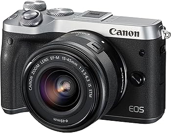 Amazon | Canon ミラーレス一眼カメラ EOS M6 レンズキット(シルバー