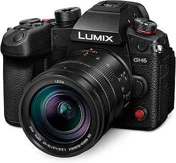 Amazon.com : Panasonic LUMIX GH6, 25.2MP Mirrorless Micro Four