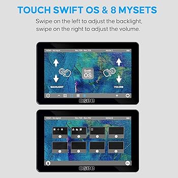 Amazon.co.jp: osee Lilmon 5 1000 Nits 高輝度 5.5インチ タッチ