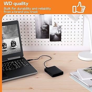 Amazon | WD HDD ポータブルハードディスク 1.5TB WD Elements