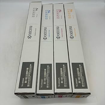 Amazon.co.jp: 京セラ 純正品 TK-8556 K/C/M/Y 4色セット トナー