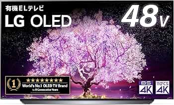 Amazon.co.jp: LG 48型 4Kチューナー内蔵 有機EL テレビ OLED48C1PJB