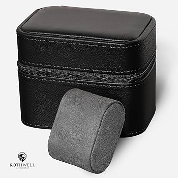 Amazon.com: ROTHWELL 2 Watch Travel Case Storage Organizer for 2