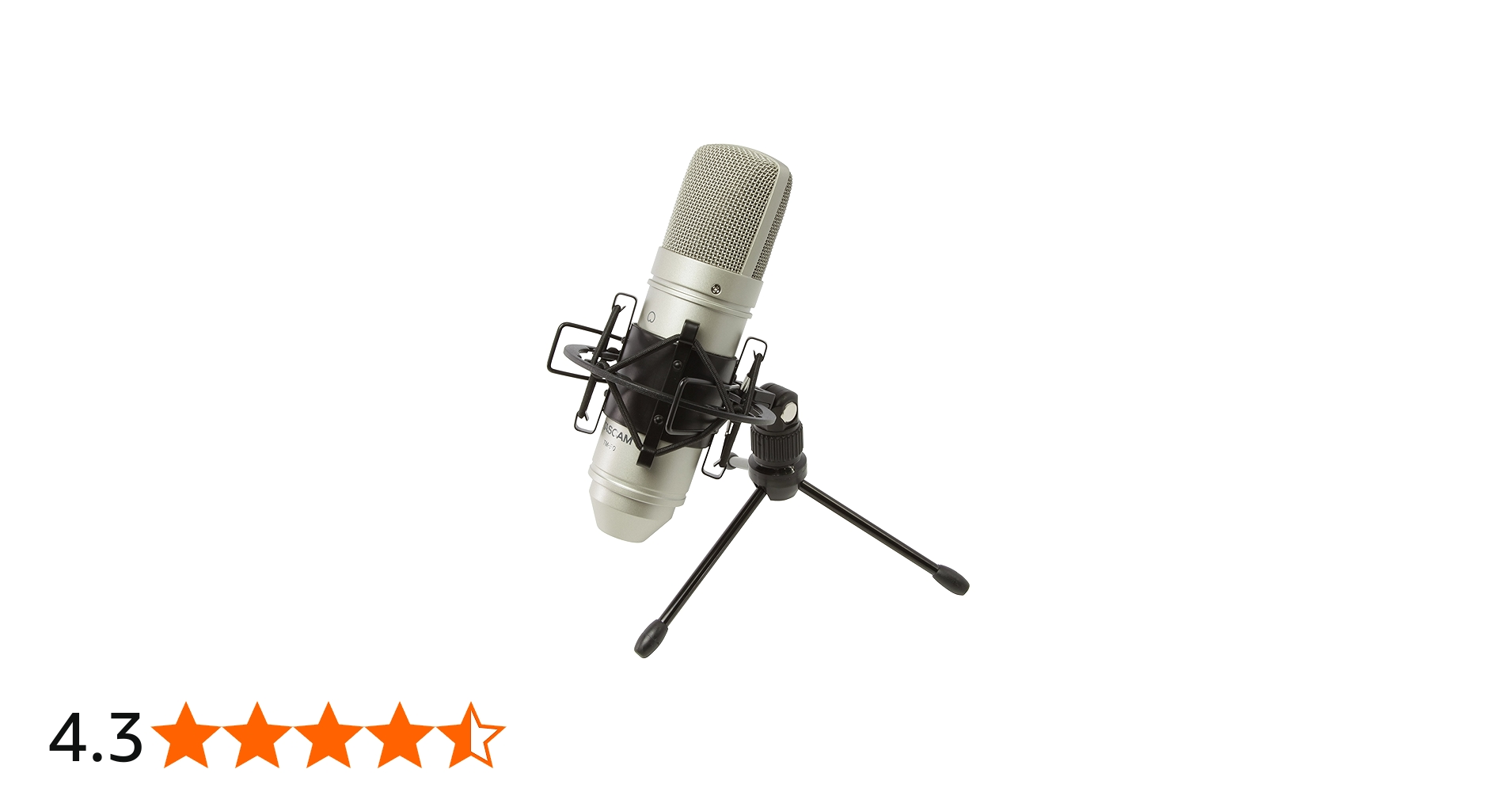 Amazon | TASCAM(タスカム) TM-80 コンデンサーマイク 単一指向性/48V