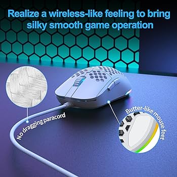 Amazon.com: TMKB Falcon M1SE Ultralight Honeycomb Gaming Mouse