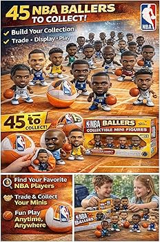 Amazon.com: ZURU 5 Surprise NBA Ballers Series 2 Official NBA