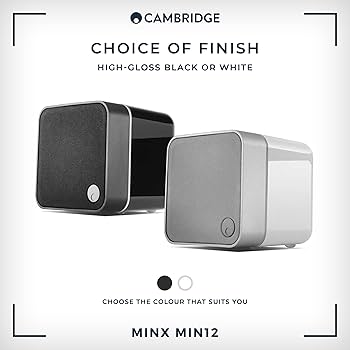 Amazon.co.jp: Cambridge Audio Minx Min 12 ブックシェルフサテライト