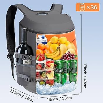 Amazon.com : N NEVO RHINO Backpack Cooler, 36 Cans Insulated