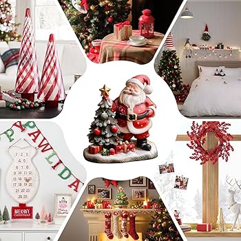 Amazon.co.jp: クリスマス サンタ クロース フィギュア、クリスマス