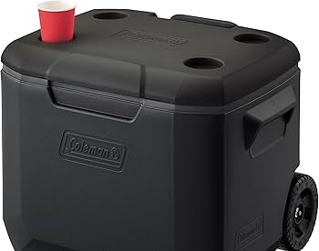 Amazon | Coleman(コールマン) ホイールクーラー60QT(ジェットブラック