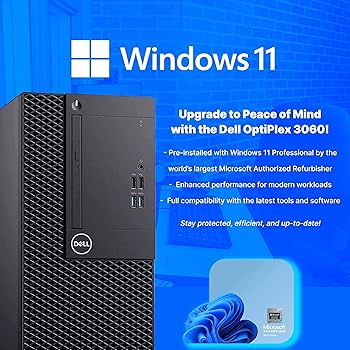 Amazon.com: Dell OptiPlex 3060 Tower PC | Intel Core i5-8500