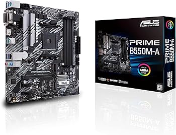 Amazon | ASUS Prime B550M-A AMD B550 ソケット AM4 Micro ATX DDR4