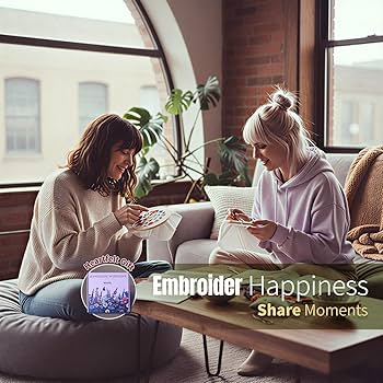 Amazon.com: ETSPIL Embroidery Kit for Adults & Teens, 4-Pack