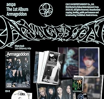 Amazon.co.jp: aespa 1st Full Album [Armageddon] (Zine Ver.) (韓国