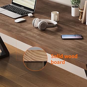 Amazon | jmzx store 無垢材と金属 モダン インダストリアル 幅55