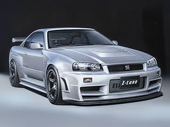 Tamiya Nissan Skyline GT-R R34 - Nismo Z-Tune 1/24 Scale Model Kit