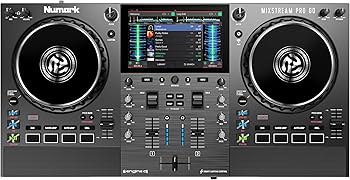 Amazon | Numark Mixstream Pro Go スタンドアローンDJコントローラー